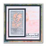 Barbara's Bijou Linocut - Wildflowers - Two Way Overlay A6 Stamp Set