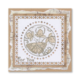 Barbara's SHAC Japanese Flowers & Butterflies Sampler A5 Stamp & Mask Set