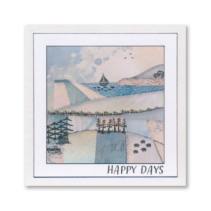 Folk Art Sentiments A6 Stamp Set