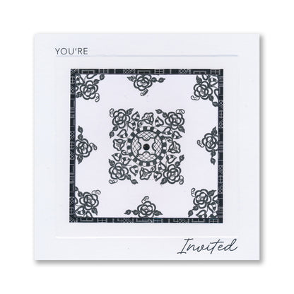 Richelieu French Lace Sampler A4 Stamp Set