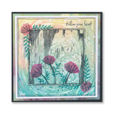 Barbara's Linocut - Allium A5 Stamp Set