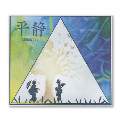 Geisha & Waterhouse A5 Stamp & Mask Set