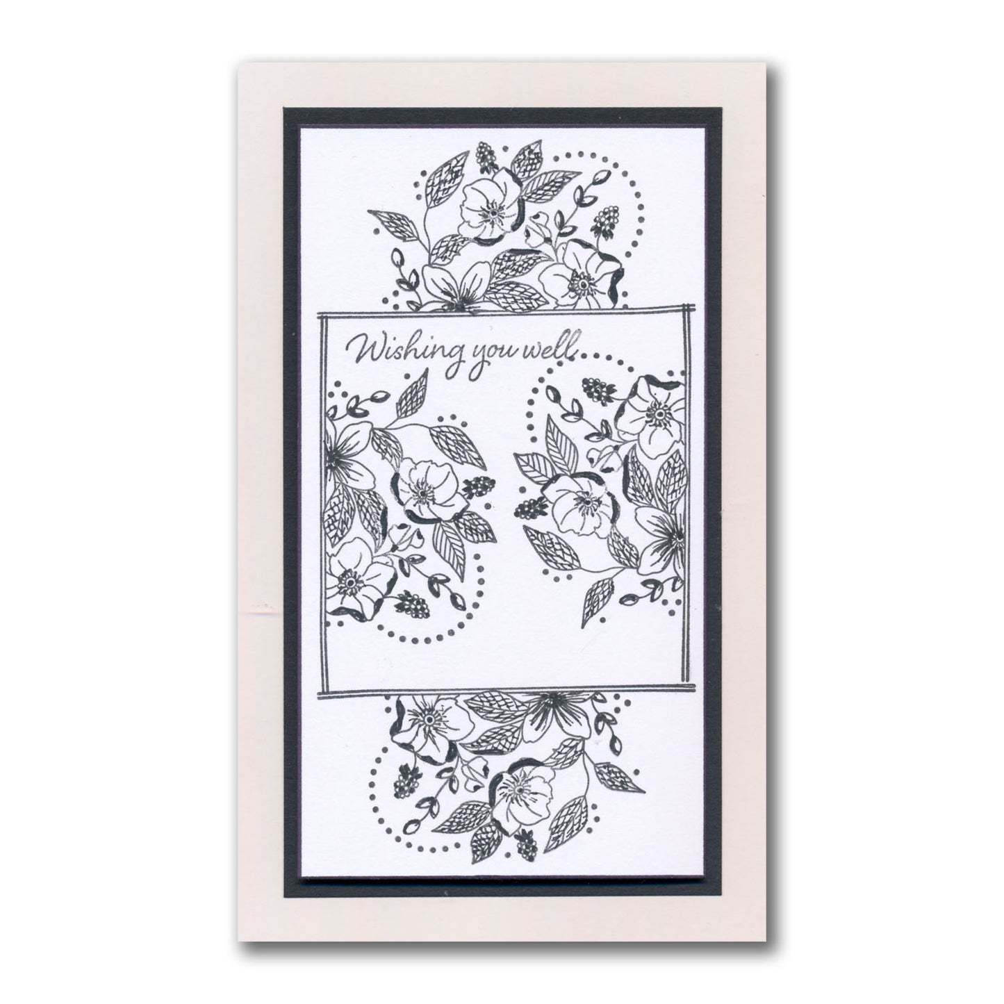Jazz's Floral Panels & Petite Sentiments A5 Square & A7 Stamp Collection