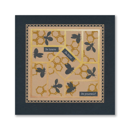 Mini Butterflies & Bees A7 Stamp Duo