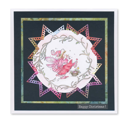 Christmas Mandala Set 4 Clarity Fresh Cut Die