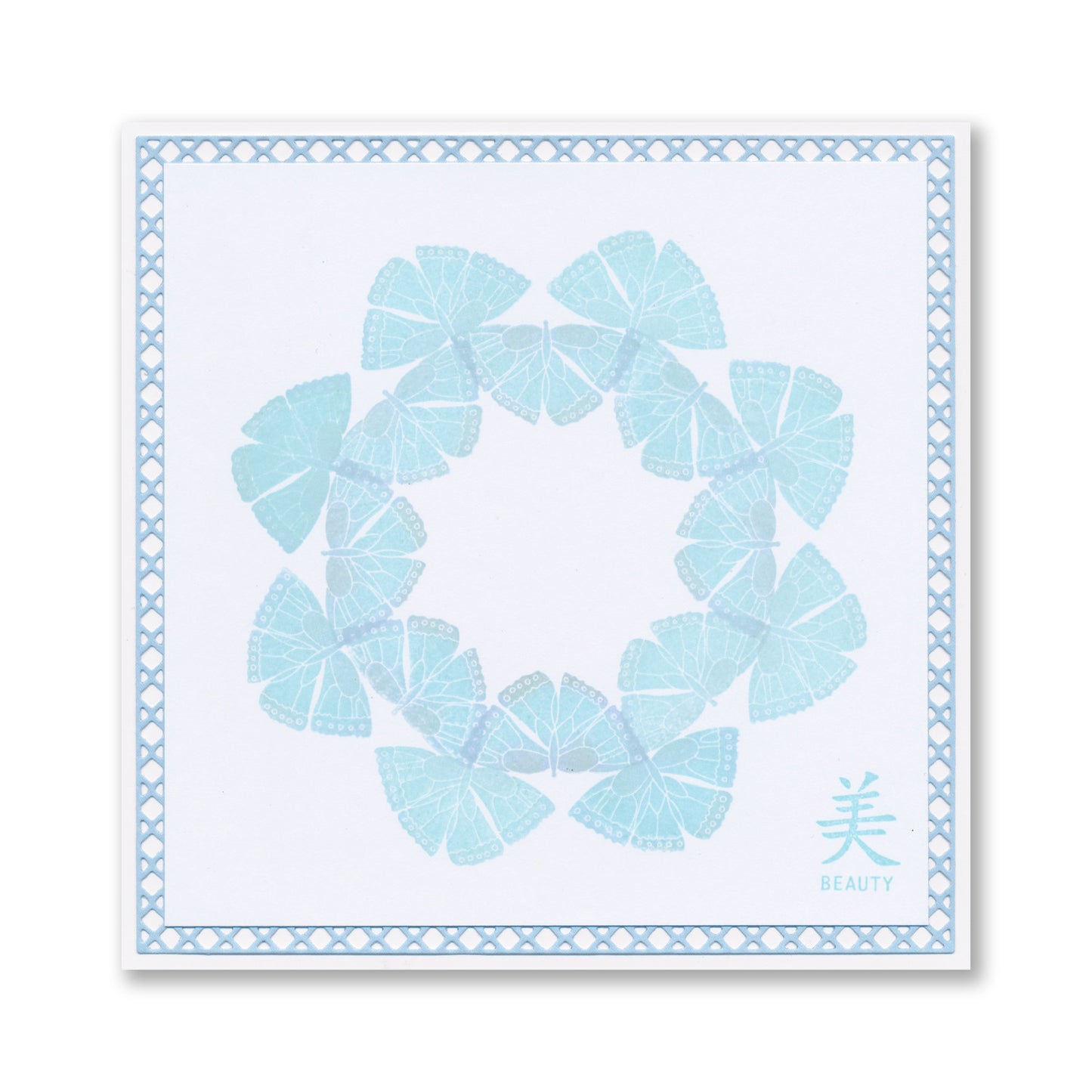 Barbara's SHAC Japanese Flowers & Butterflies Sampler A5 Stamp & Mask Set