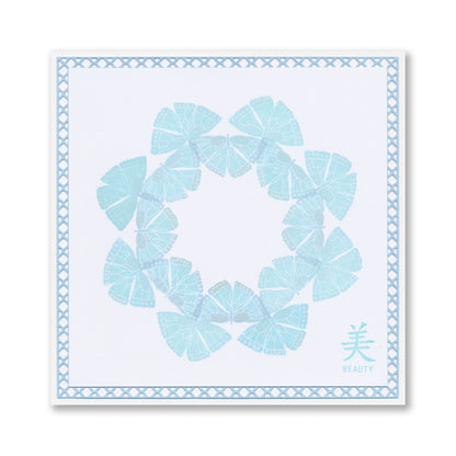 Barbara's SHAC Japanese Flowers & Butterflies Sampler A5 Stamp & Mask Set