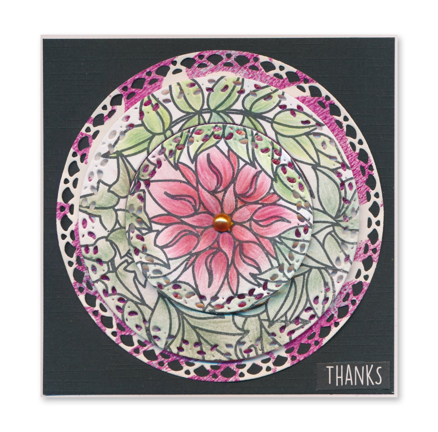 Nested Circle Doodle Frame-its Frames & Panels Die Collection