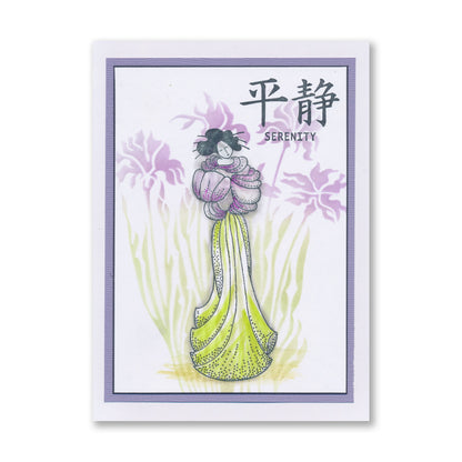 Geisha & Waterhouse A5 Stamp & Mask Set