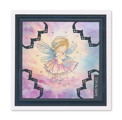 Mini Mandala Squares Set 1 Clarity Fresh Cut Die