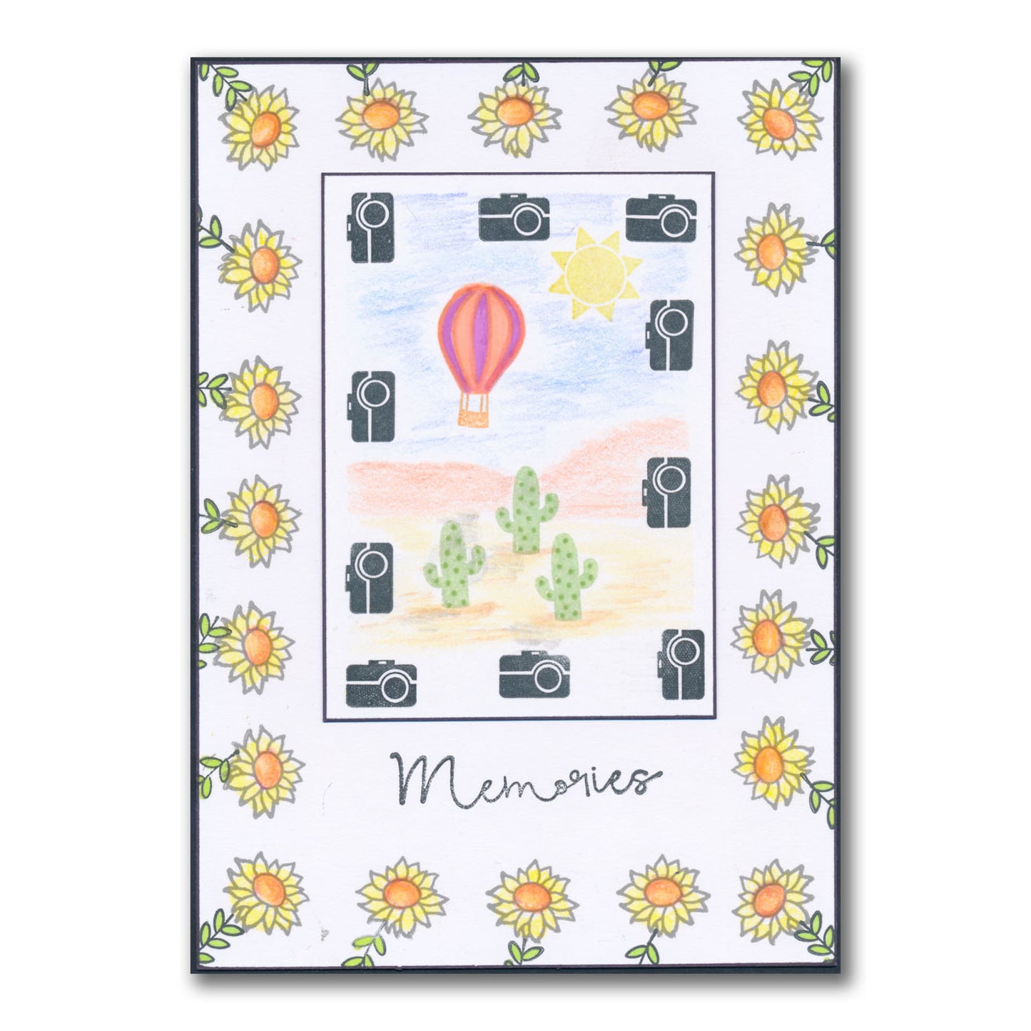 Linda's Bijou Children Through the Seasons - Summer A5 Stamp Set