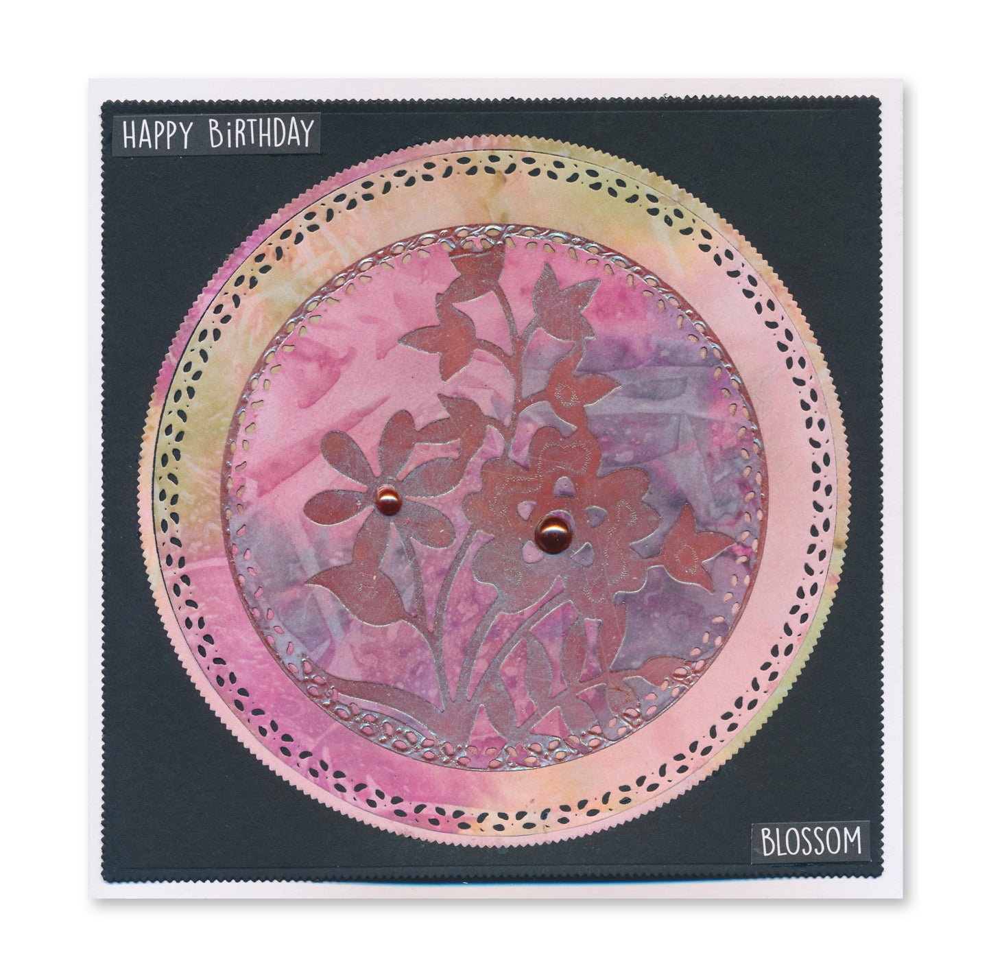 Nested Circle Foliage Doodle Frame-its Frames & Panels Die Set