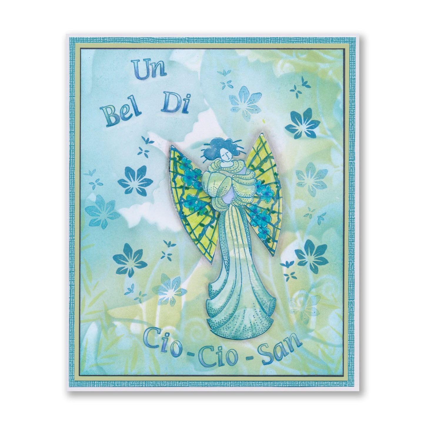 Geisha & Waterhouse A5 Stamp & Mask Set