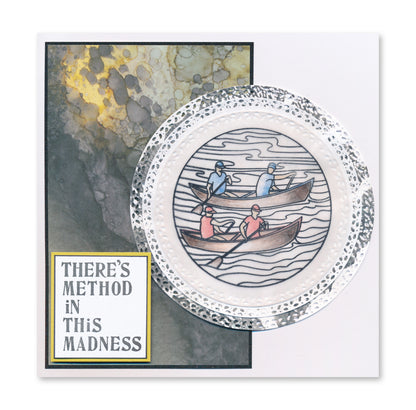 Nested Circle Doodle Frame-its Frames & Panels Die Collection