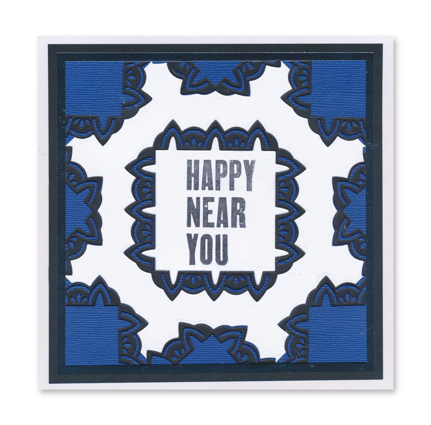 Mini Mandala Squares Set 3 Clarity Fresh Cut Die