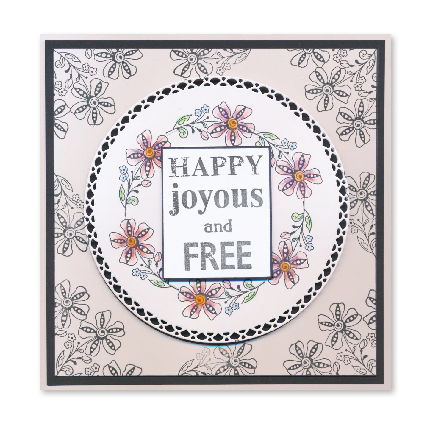 Nested Circle Doodle Frame-its Frames & Panels Die Collection