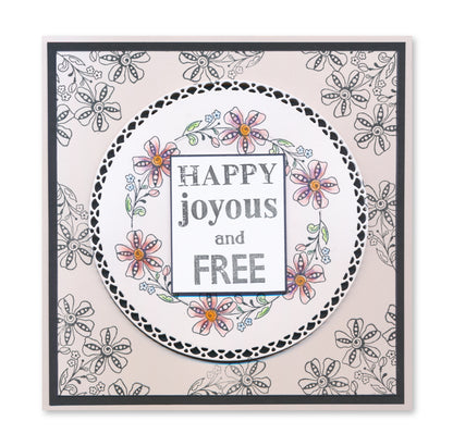 Nested Circle Doodle Frame-its Frames & Panels Die Collection