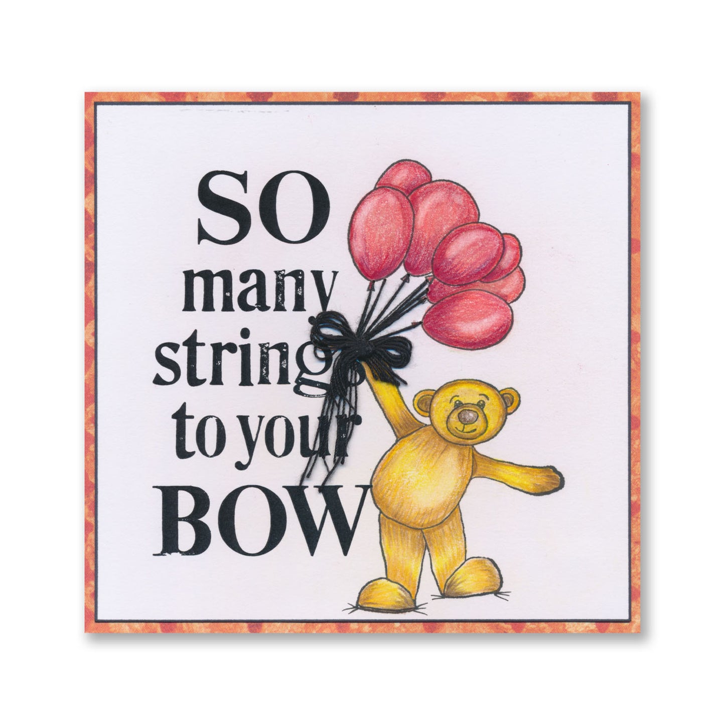 BIP the Bear Characters A5 Square Stamp & Mask Collection with FREE A4 Stencil worth £8.49