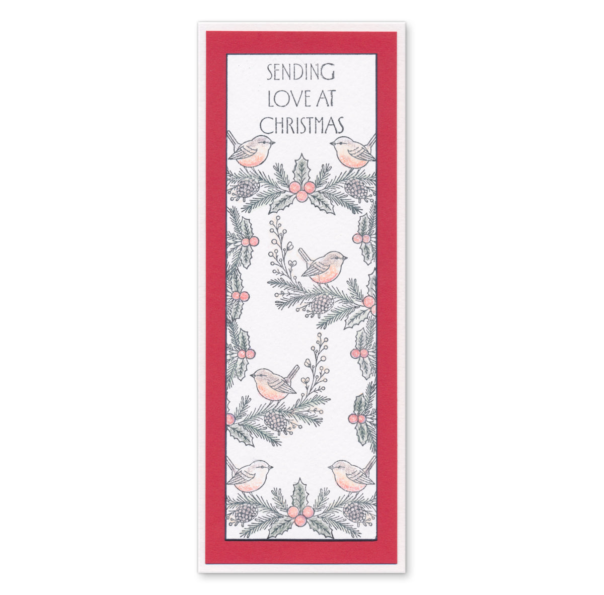 Winter Elements A5 Stamp Set With 6 x Printed Composition Swatches