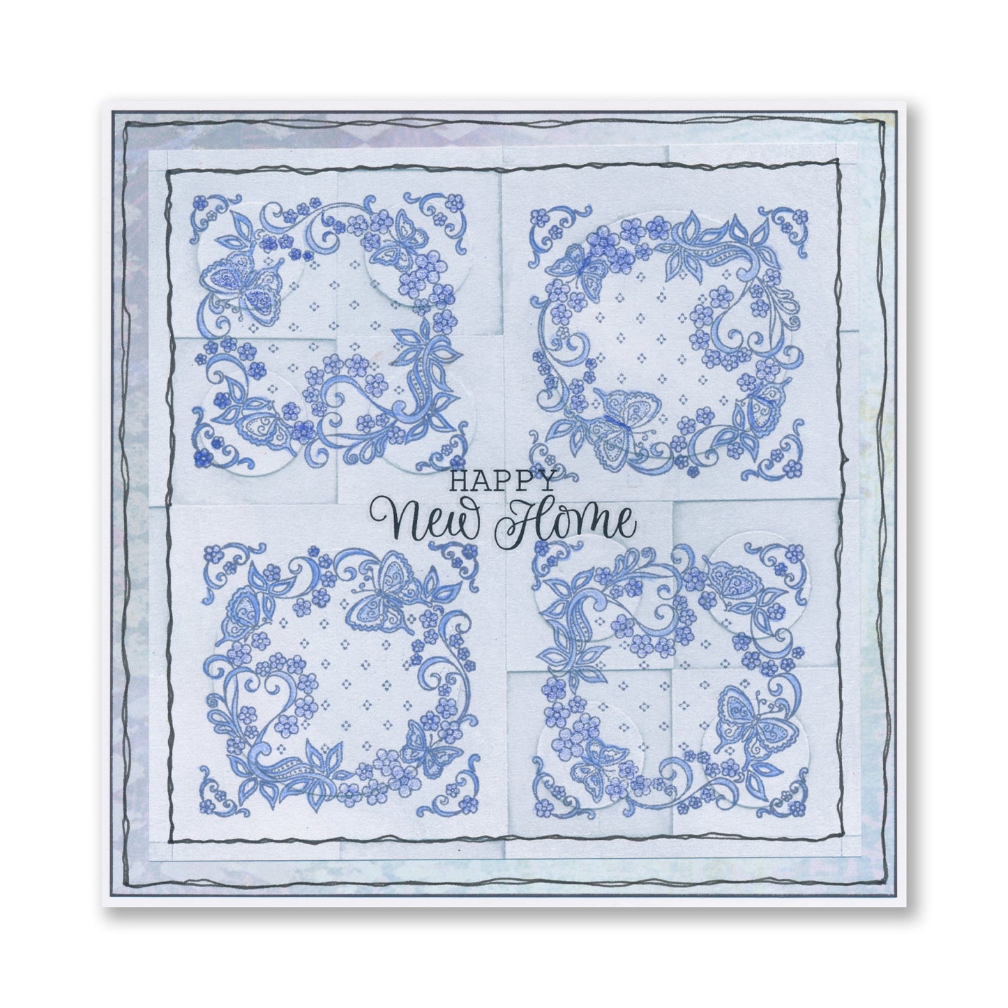 Richelieu French Lace Sampler A4 Stamp Set