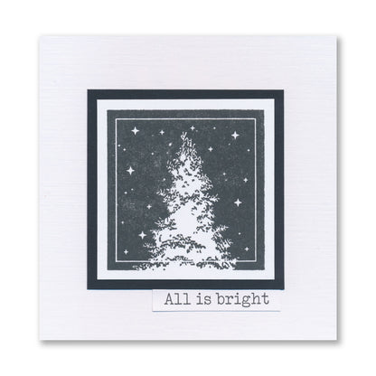 Just Christmas Silhouette Framers A5 Stamp Set