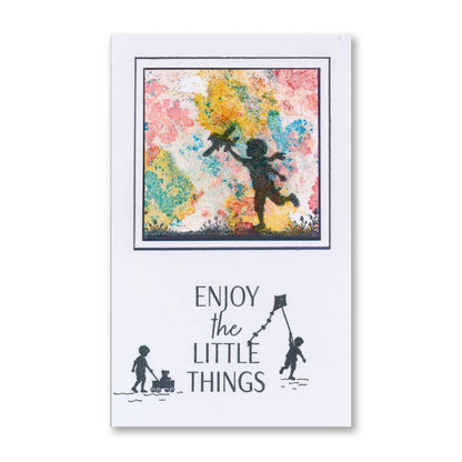 Wee Friends & Family Silhouettes - Life in Miniature A5 Stamp Set