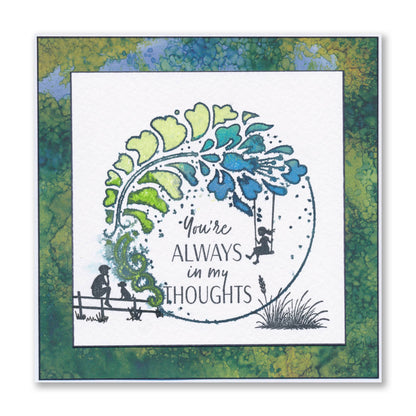Wee Friends & Family Silhouettes - Life in Miniature A5 Stamp Set