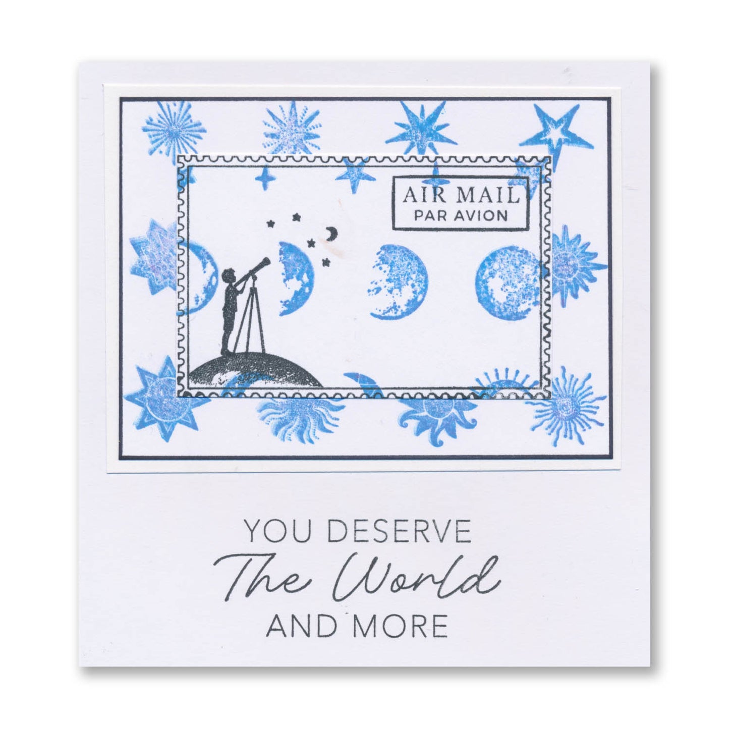 Wee Friends & Family Silhouettes - Life in Miniature A5 Stamp Set