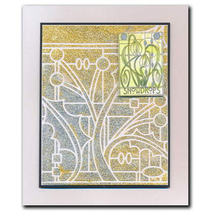 Bijou Art Nouveau Collection A4 Stamp Set