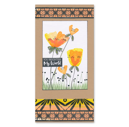 Barbara's Build a Bloom - Botanicals A6 Stamp Collection