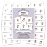 Playful Sprites - Pocket Poppets Card Toppers