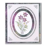 Barbara's Star Flower Spray A6 Stamp Set