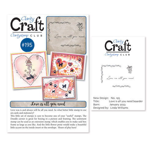 New Design Stamp Club Back Issue - 195 - Love Is All You Need