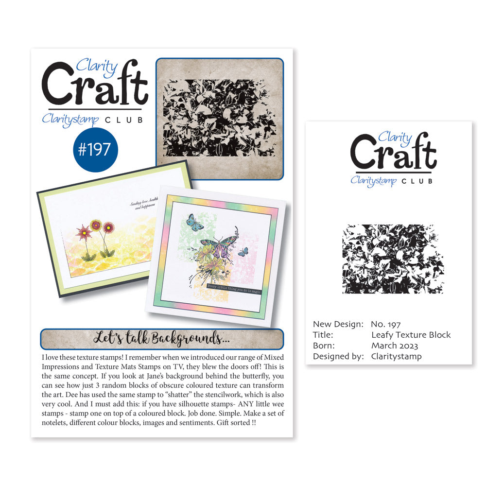 New Design Stamp Club Back Issue - 197 - Every Moment Tree