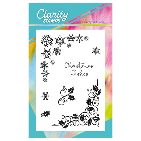 Christmas Corners A7 Stamp Set