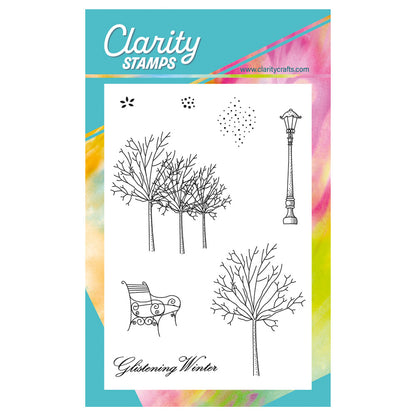 Linda's Glistening Winter - Christmas Compendium A6 Stamp Set