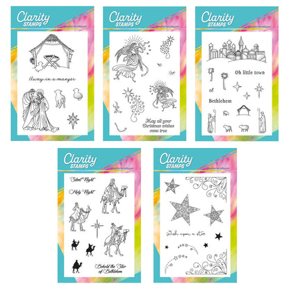 Linda's Christmas Compendium - Part 2 A6 Stamp Collection