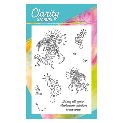 Linda's Christmas Angels - Christmas Compendium A6 Stamp Set