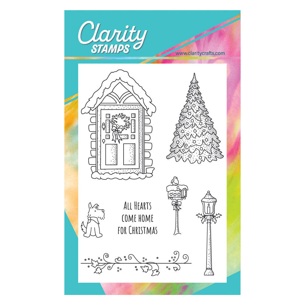 Linda's Home for Christmas - Christmas Compendium A6 Stamp Set