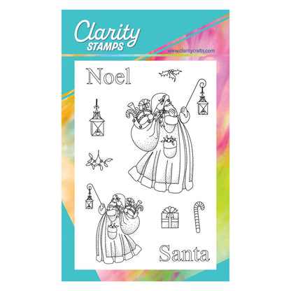 Linda's Father Christmas - Christmas Compendium A6 Stamp Set