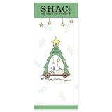 Barbara's SHAC Christmas Tree Wooden Toy A5 Slim Stamp Set