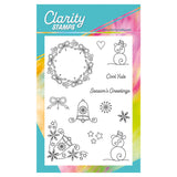 Tina's Christmas Snowmen Elements A6 Stamp Set