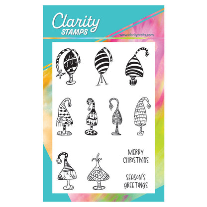 Sam's Christmas Tree A6 Stamp Set