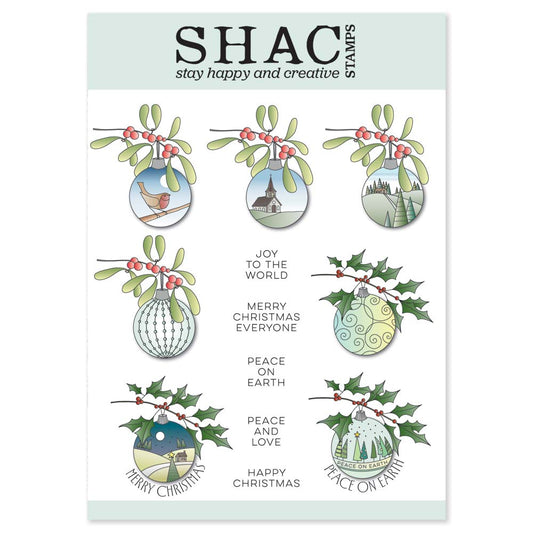 SHAC Bijou Baubles A5 Stamp Set
