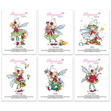 Pixie Poppets A6 Square Stamp Collection - Artwork by Marina Fedotova