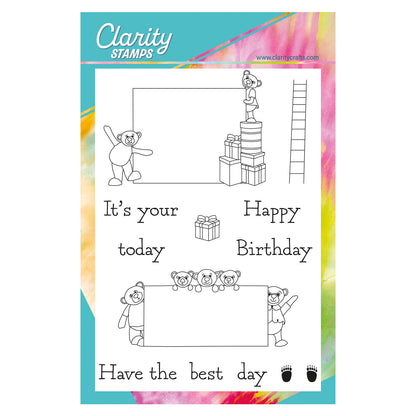 BIP the Bear Billboards A5 Stamp & Mask Set