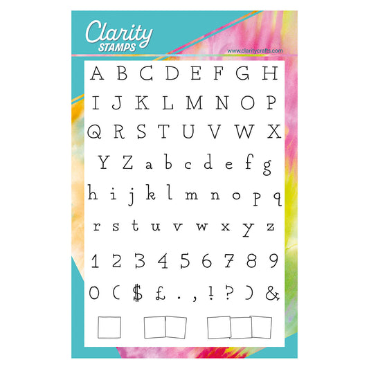 BIP the Bear Letterbox Alphabet A5 Stamp & Mask Set