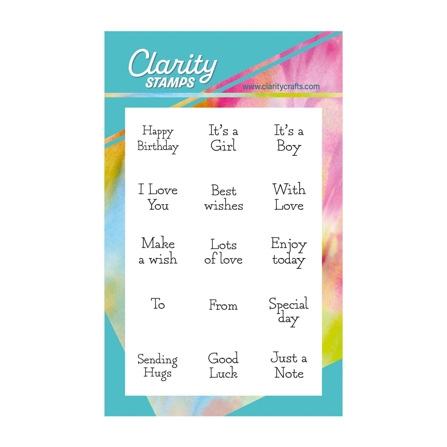 BIP the Bear Mini Sentiments A7 Stamp Set