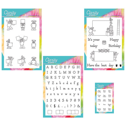 BIP the Bear Essentials A5 Stamp & Mask Collection with FREE A7 Stamp Set Worth £7.99