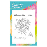 Linda's Christmas Rose A6 Stamp & Mask Set